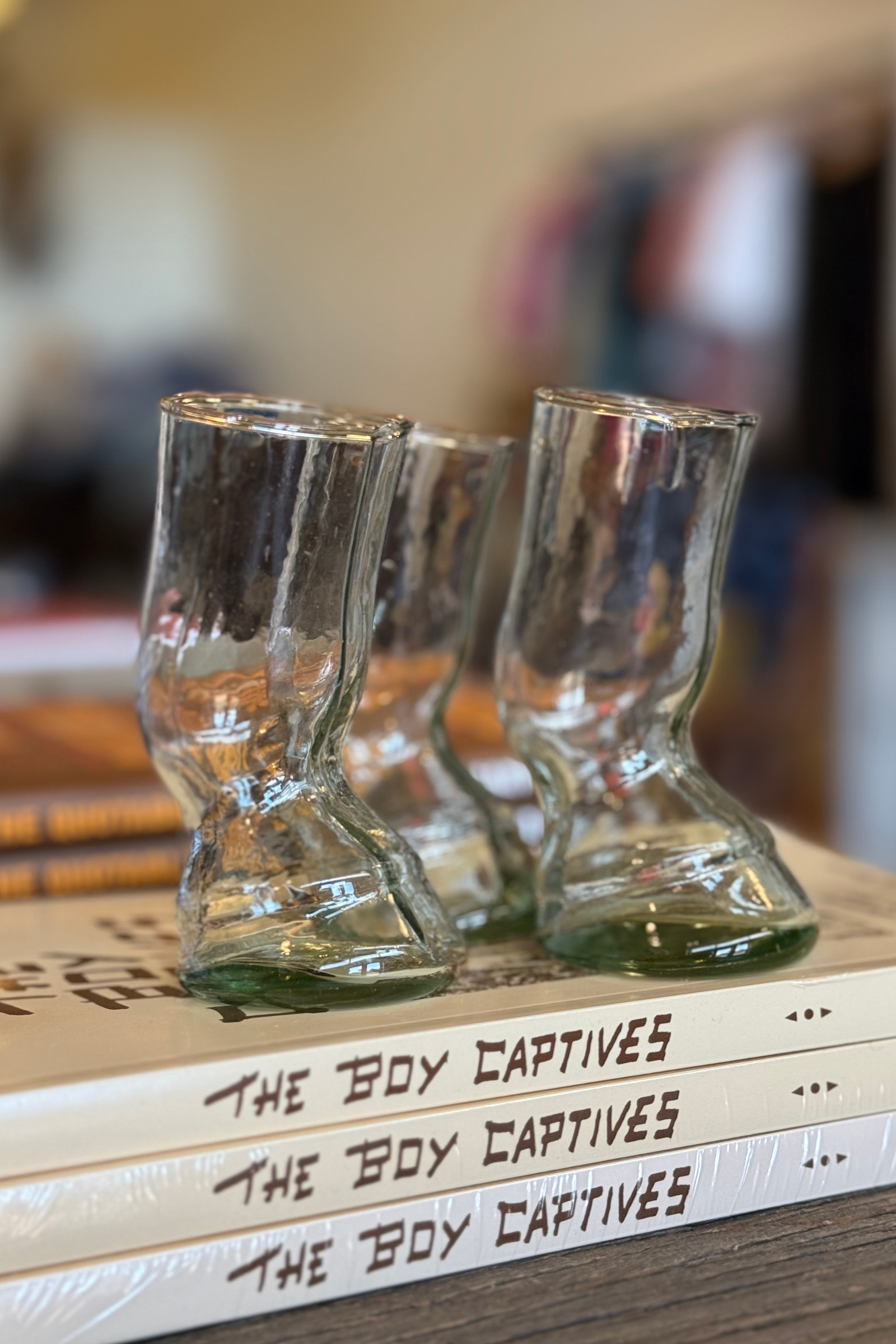 Vintage Hoof Shot Glass Set