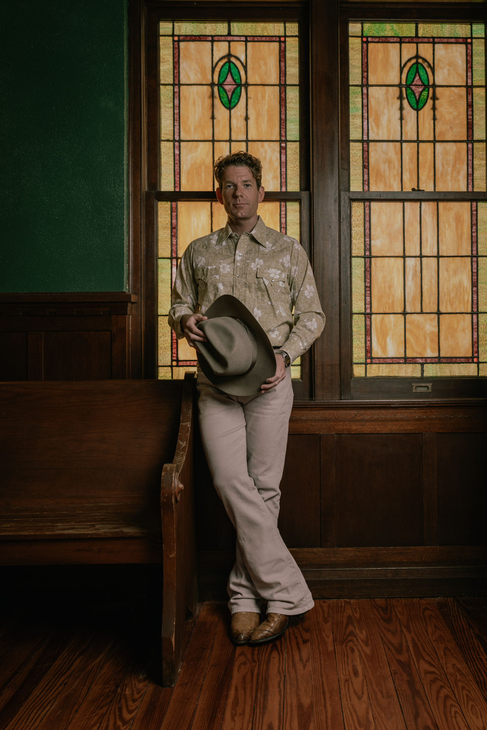 Vintage Sand and Sage Western Shirt