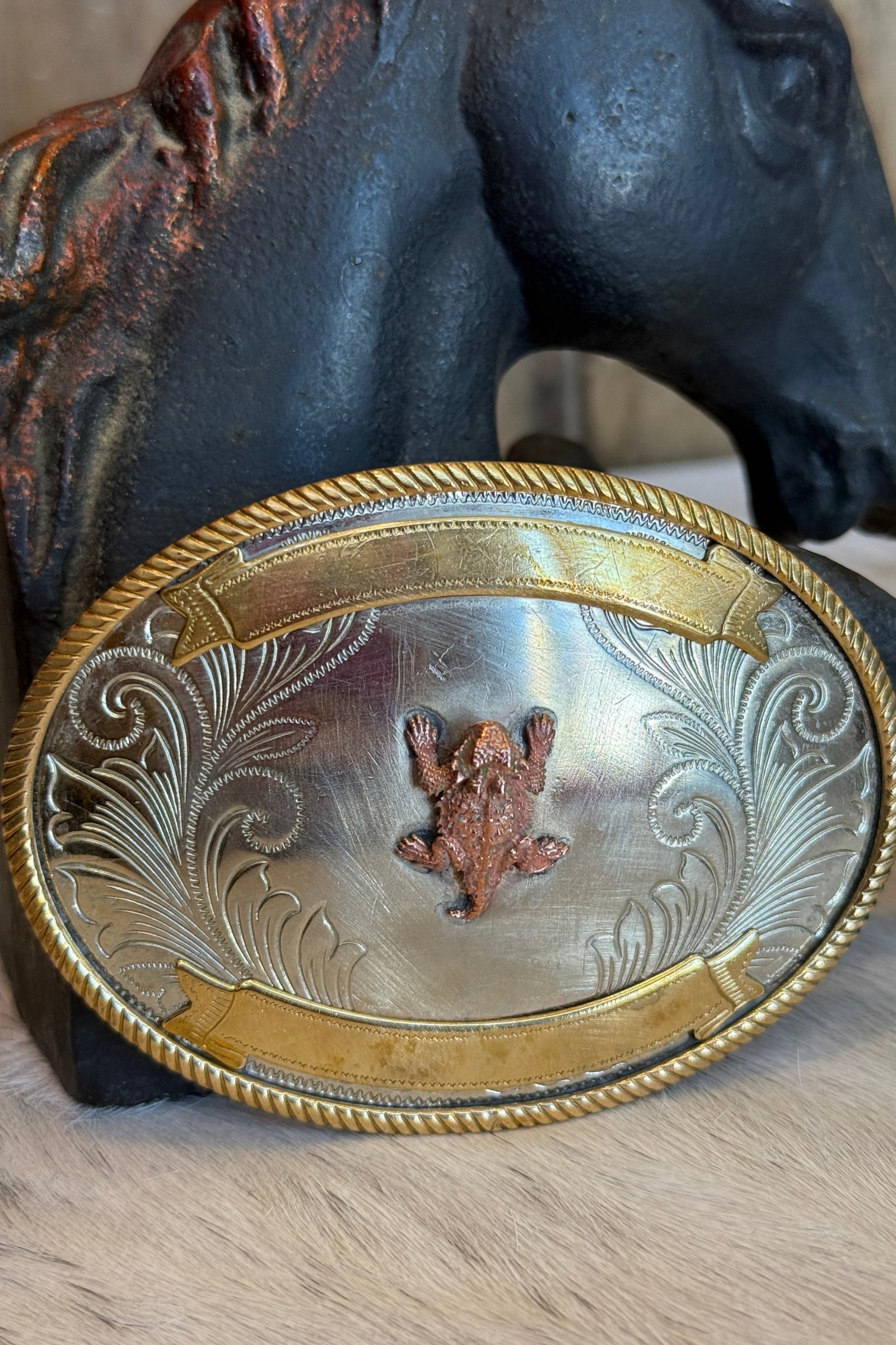 Horned Frog Buckle