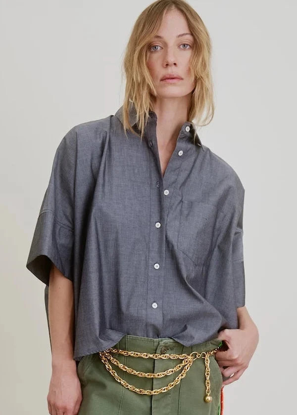 Vesper Grey Chambray